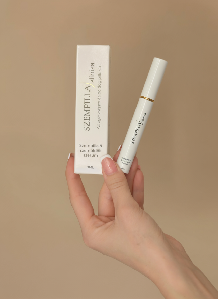 szempilla és szemöldök növesztő erősítő szérum dobozzal