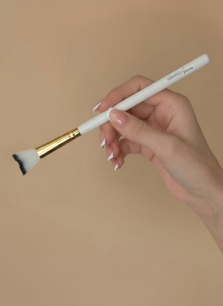 szempilla tisztitó ecset nagy méretű arany